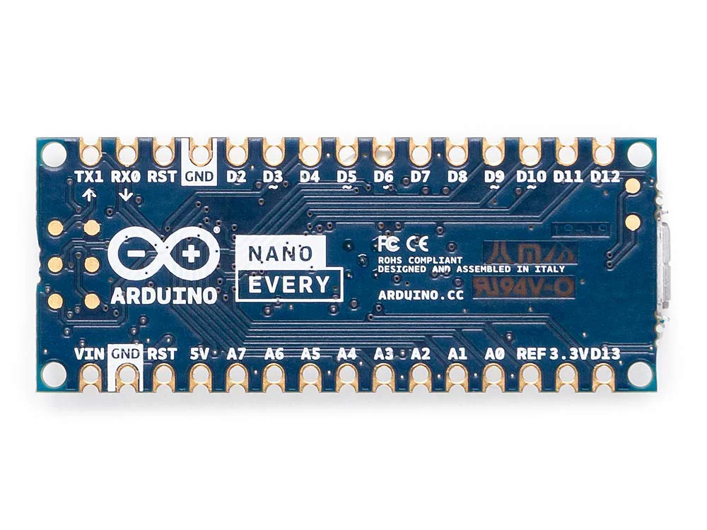 Arduino Nano Every [ABX00028] – ATmega4809, 48KB Flash, 6KB SRAM, 20 Digital I/O, 8 Analog Inputs, Micro USB Type-B, Compatible with Arduino IDE for Embedded Projects Arduino Nano Every (Single Board) - Image 7