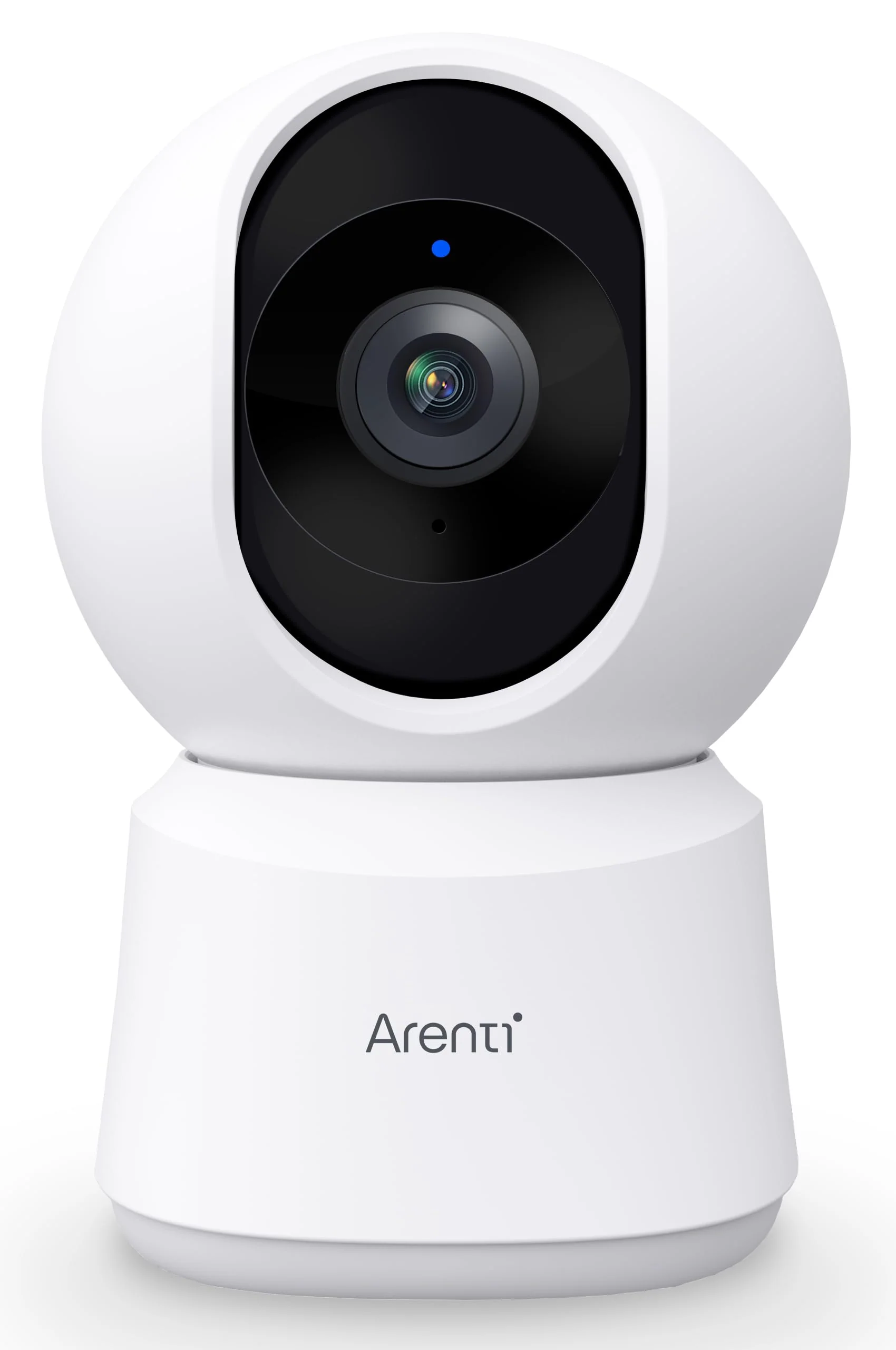 ARENTI 5ghz WiFi Security Camera Indoor, 4MP Plug-in Pet Dog Camera with Phone App, Baby Home Cam 2.4G/5G Dual-Band, AI Motion Detection, Auto Tracking, 2-Way Talk, Night Vision, Works with Alexa BEIGE