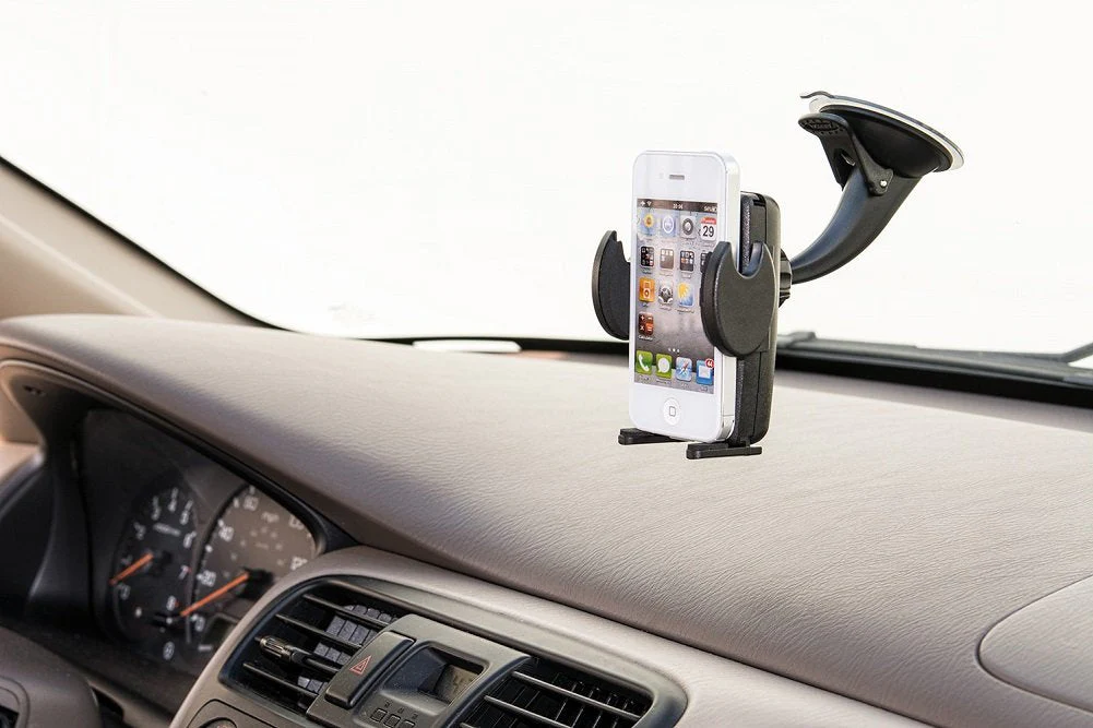 ARKON Windshield and Dash Car Phone Holder Mount for iPhone X 8 7 6S 6 Plus 8 7 6S 6 Galaxy Note Retail Black (SM415) - Image 3