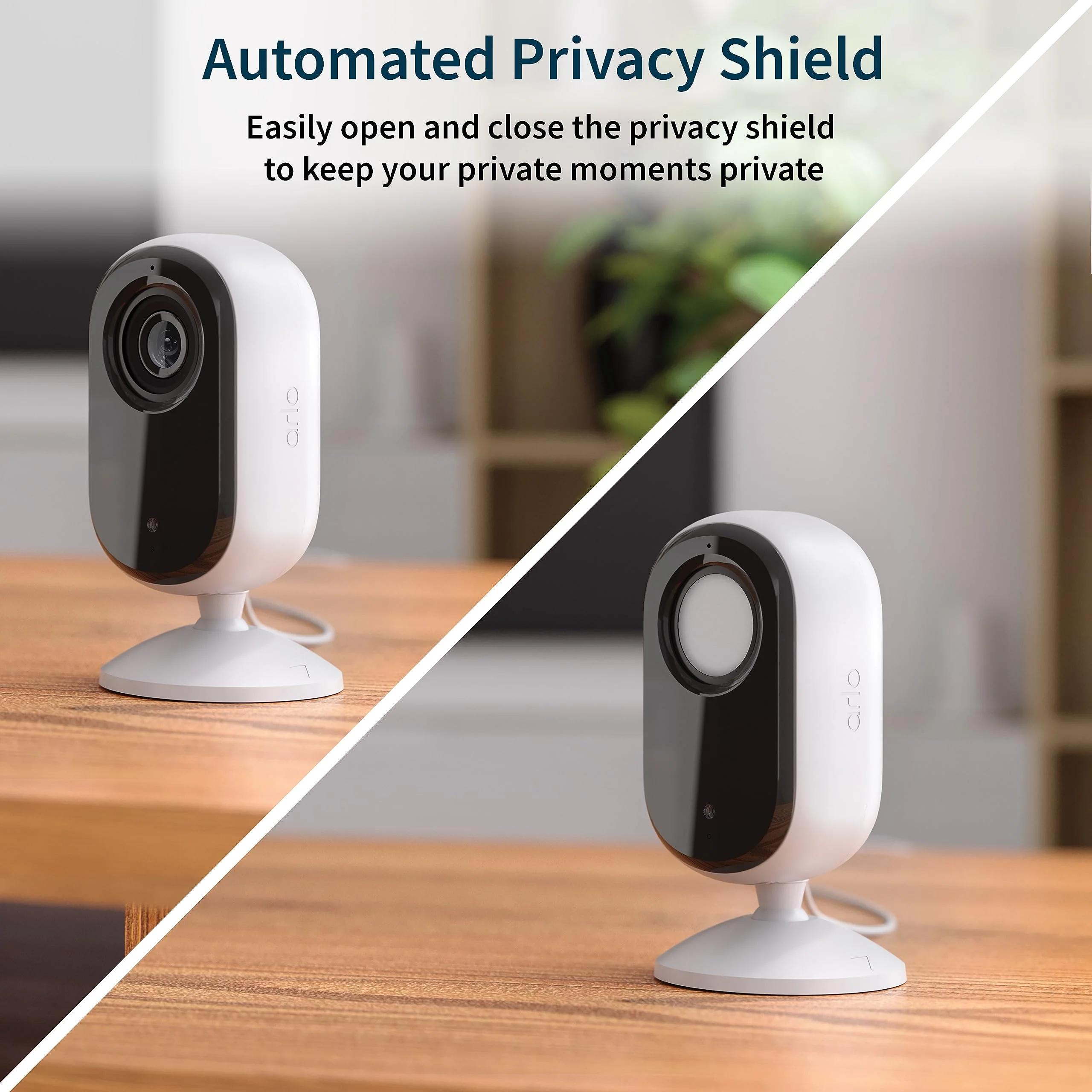 Arlo Essential Indoor Wired Security Camera, 2nd Generation - Home Security Camera with Night Vision, Wi-Fi Connection & 2-Way Audio - Great Baby Monitor or Pet Camera - White, 1 Pack, VMC3060 - Image 3