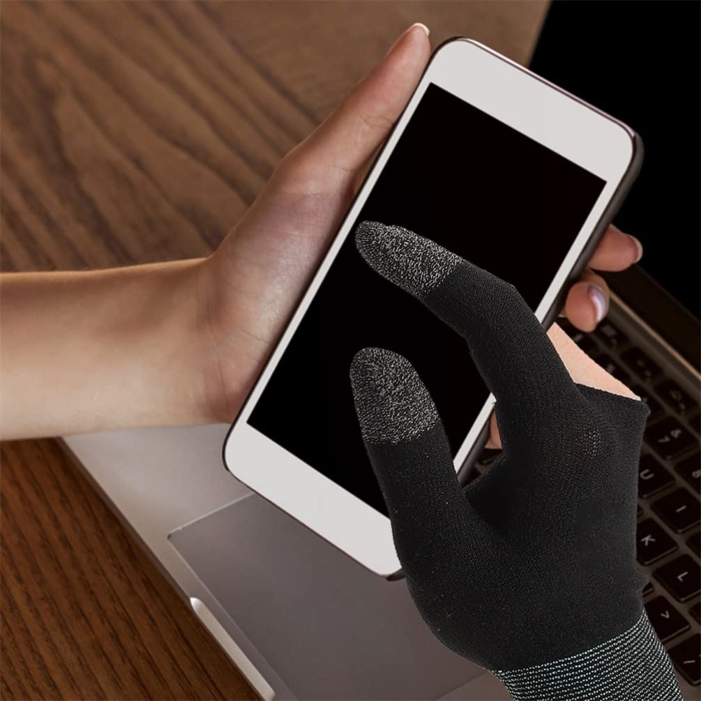 ARTIBETTER 1 Pair Gaming Gloves for Sweaty Hands Gamer Gloves for Cold Hands Mobile Phone Gaming Gloves Sweat Resistant Finger Covers - Image 4