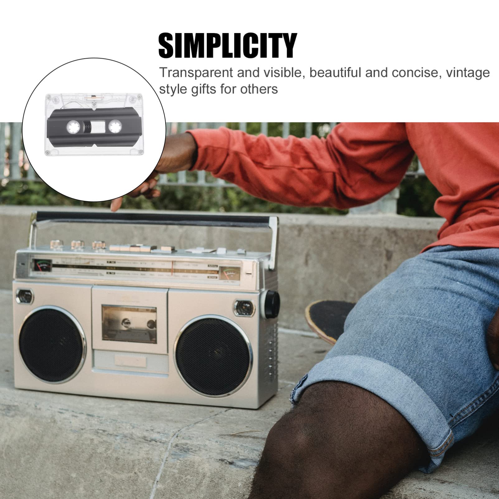 ARTIBETTER 2pcs Audio Cassette Tapes Dictating Blank Microcassette Tapes 30 Min Recording Time Per Tape Replacement Cassette Tapes - Image 7