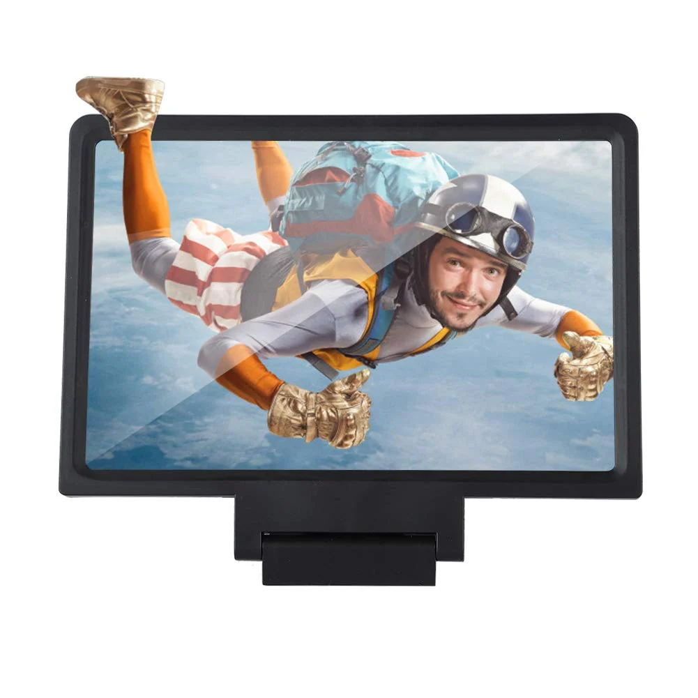 ASHATA 19.56" Screen Magnifier for Smartphone, HD Mobile Phone Screen Magnifier, No Power Drive, Movie Video Expandable HD Screen for Watching Movies Videos (Black) - Image 8