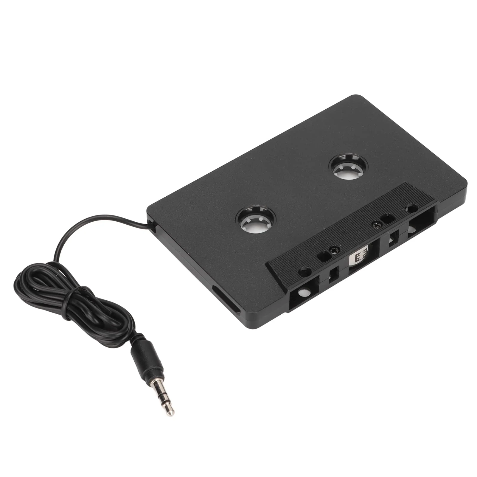 ASHATA Car Audio Cassette Adapter, 3.5mm Auxillary Cable Cassette Receiver,Stereo Audio Tape Converter, Cassette Tape to Aux Adapter,for Vintage Car,Radio