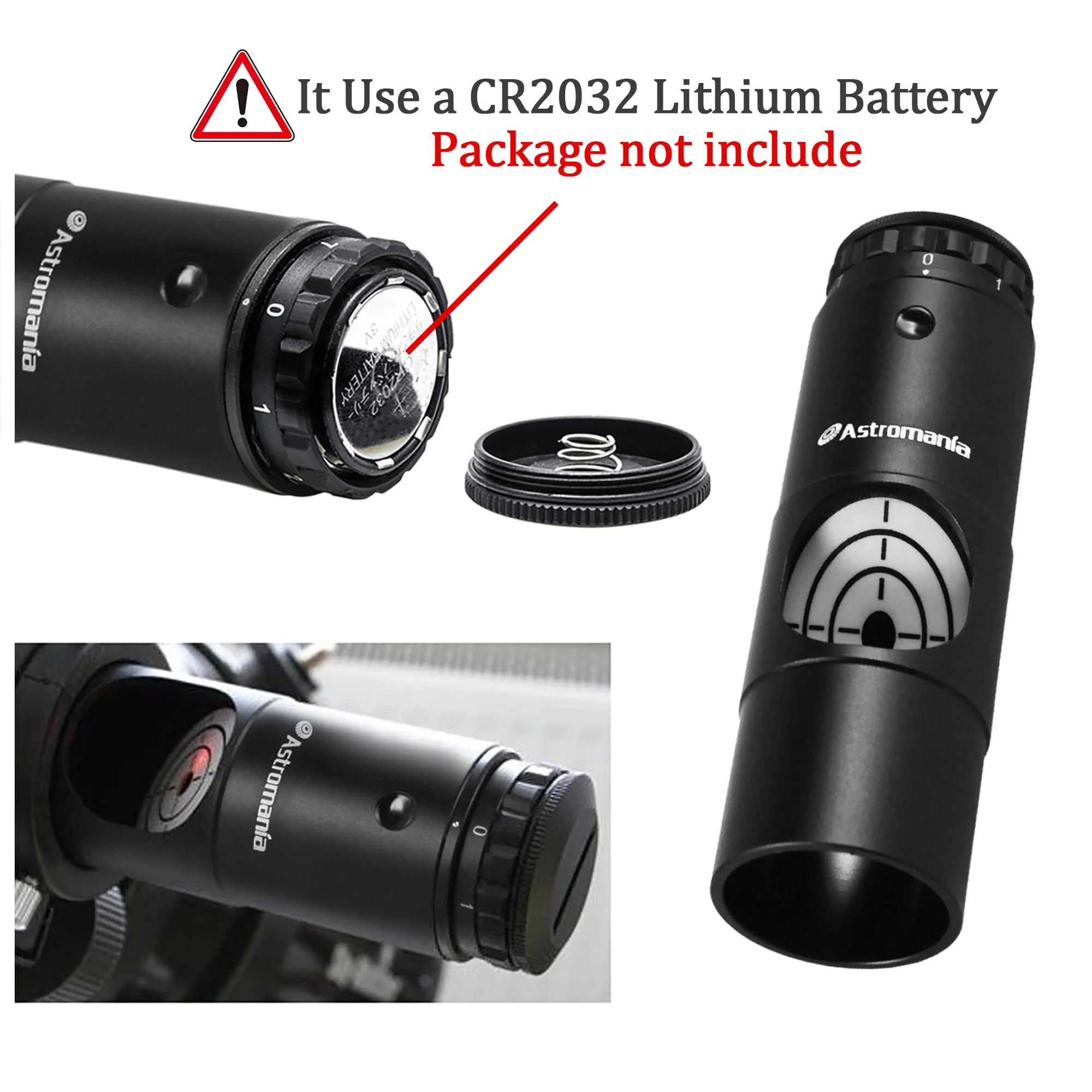 Astromania Alignment 1.25" Next Generation Laser Collimator for Newtonian Telescopes - with This Laser You can collimate Your Newtonian Telescope in just a Few Minutes! - Image 3