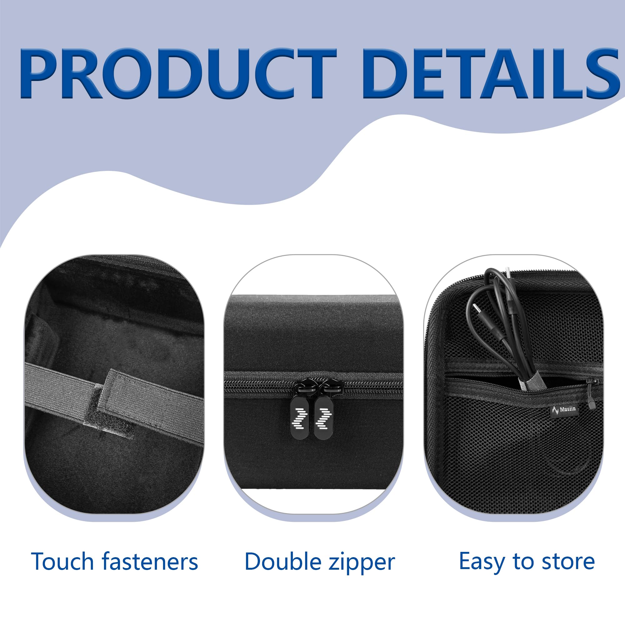 Audio Interface Carrying Case Compatible with Apollo Twin X DUO Gen 2/QUAD Gen 2, Equipped with Comfort Handle and Adjustable Shoulder Strap, Suitable for Traveling(Black) - Image 2