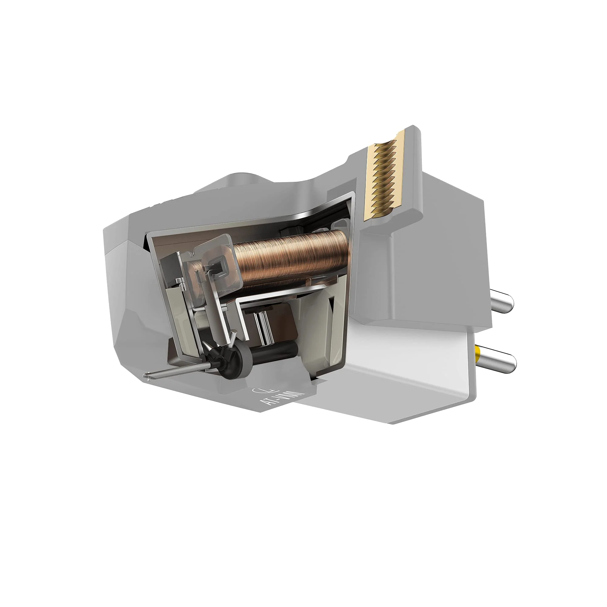 Audio-Technica AT-VM95C Dual Moving Magnet Turntable Cartridge Blue - Image 2