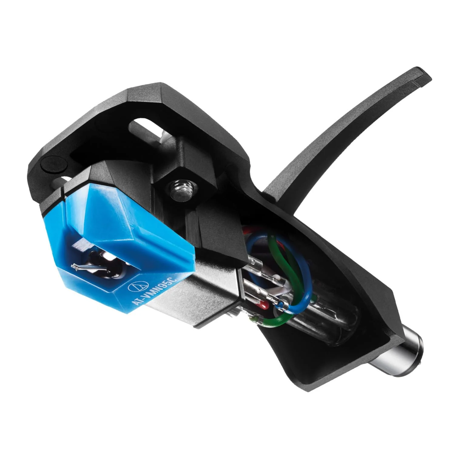 Audio-Technica AT-VM95C/H Turntable Headshell/Cartridge Combo Kit Blue - Image 2