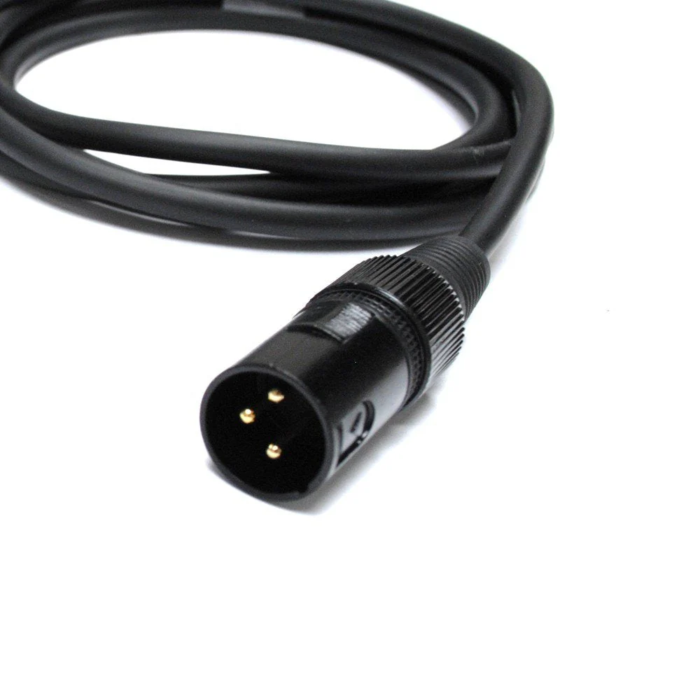 Audio2000's C14006BP2 6Ft 1/4" TRS Right Angle to XLR Male Cable (2 Pack) - Image 3