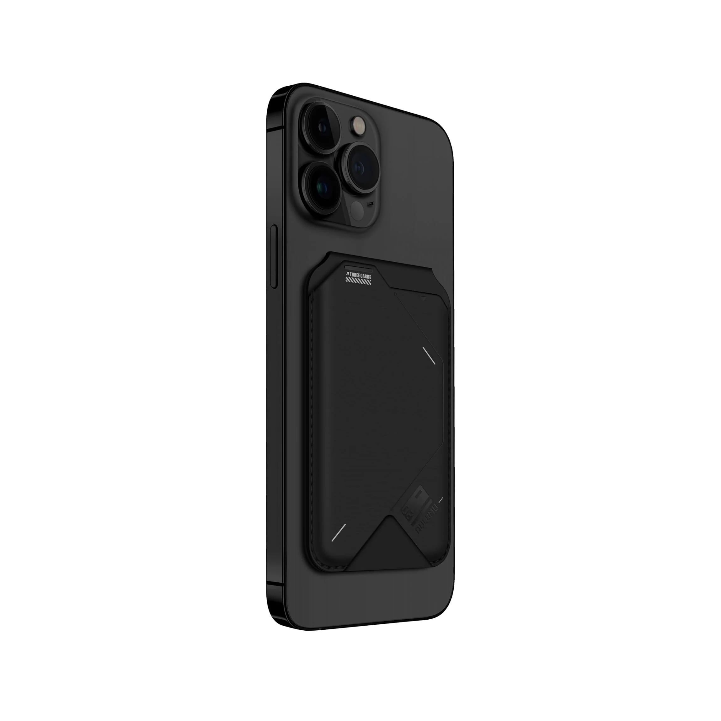Aulumu G02 [2-in-1] Magnetic Wallet &Stand, Compatible with MagSafe, Adjustable Stand, Open ID Window, Magnetic Phone Wallet Stick on for iPhone 14/13/12 Series Black 【2nd Generation】 NEW - Image 4