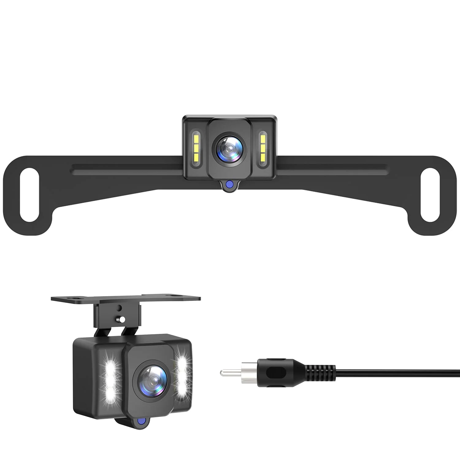 AUTO-VOX HD Backup Camera, Wide Angle Rearview Reversing Camera with LED Night Vision, Universal OEM Reverse Rear View Camera, IP69 Waterproof Back Up Camera for Car Vehicle Pickup Truck SUV RV Van