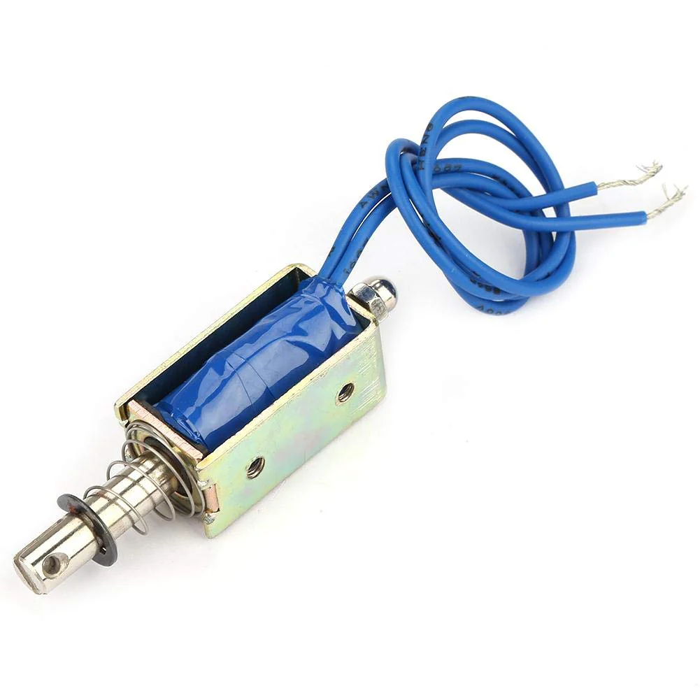 Automation Control Electromagnet 6/12/24V Elettromagnets, Pull Magnet DC 300MA DC Push Pull Electromagnets, 5N 10 mm Retractable Range (DC 6V) - Image 7