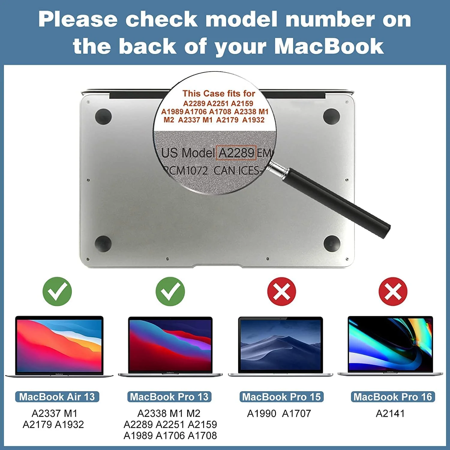 avakot 2 Pack Tempered Glass Screen Protector for MacBook Pro 13.3 Inch 2020 | Screen Protector for Macbook Air 13 M1 Ultra Thin Tempered Film for MacBook Air 13.3 Touch Sensitive Anti-Scratch - Image 2