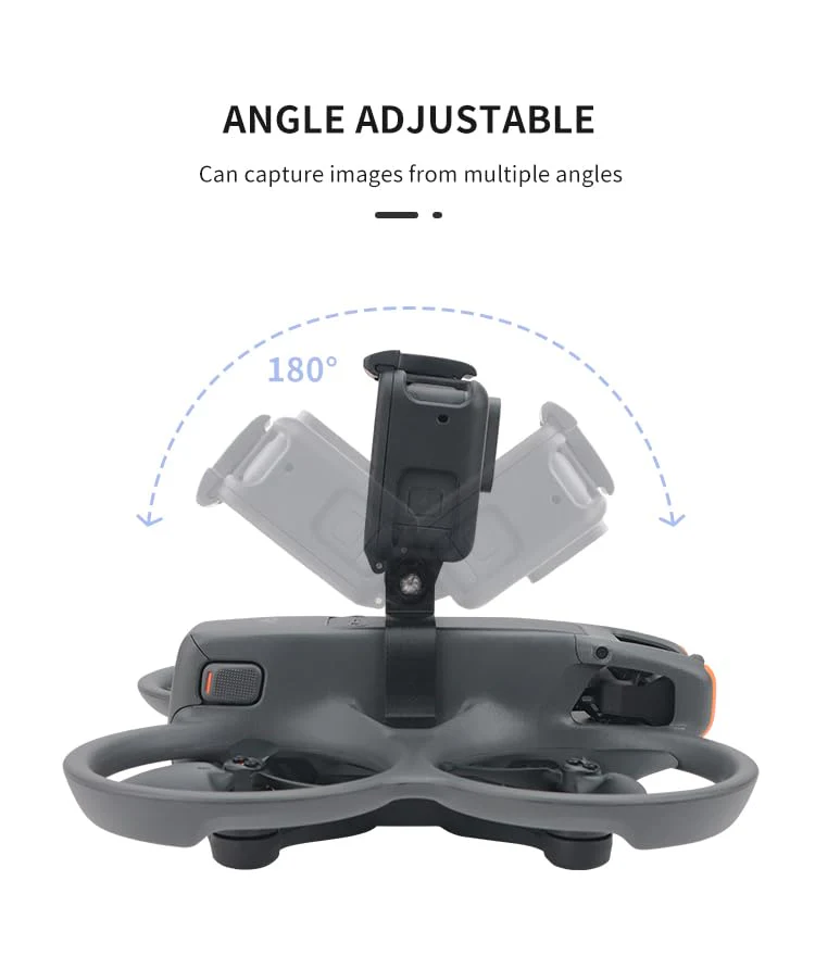 Avata 2 Camera Mount Extension Carry Bracket with 1/4 Screw Adapter for DJI Avata 2 Accessories - Image 5