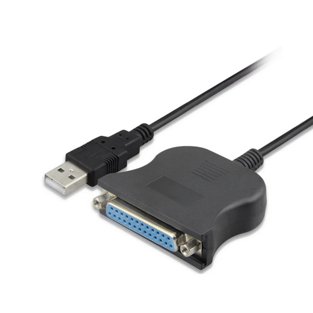 axGear DB25 USB to Female Parallel IEEE 1284 Printer Adapter Cable Cord - Image 2