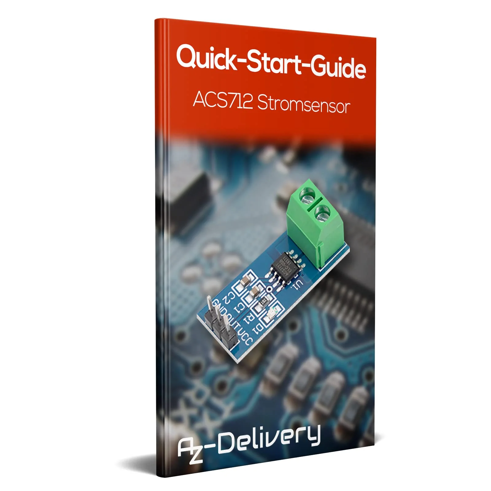 AZDelivery 3 x ACS712 20A Amp Current Sensor Range Module Current Sensor Compatible with Arduino - Image 6