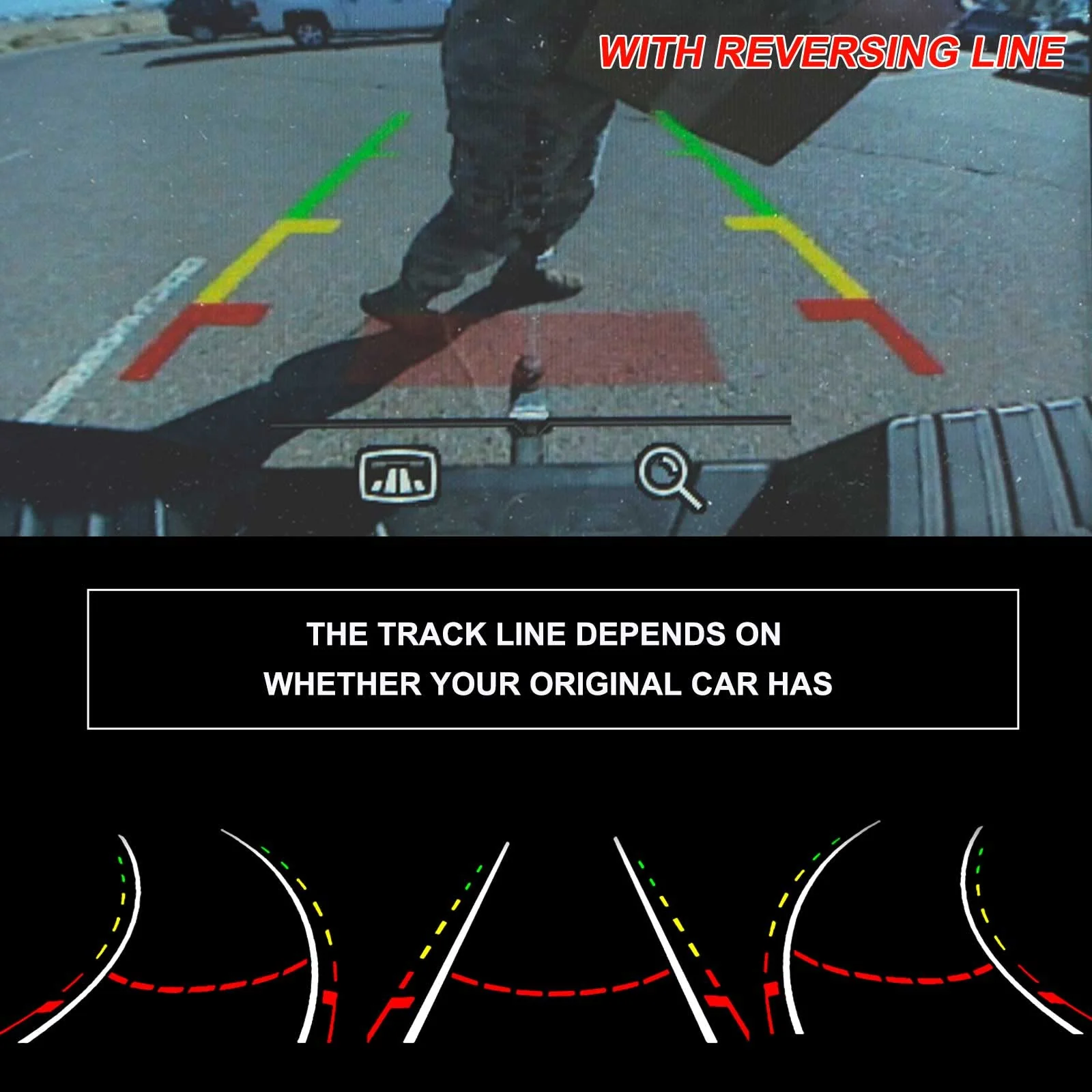 Backup Camera Rear View Camera Compatible with Honda Accord 2014 2015 2016 2017 Parking Park Assist Camera Replaces # 39530-T2A-A21 39530-T2A-A31 39530-T2A-U110-M2 - Image 5