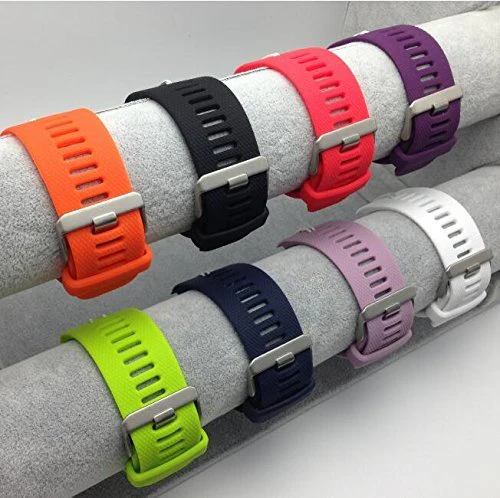 Band for Garmin Vivoactive HR Watch, Soft Silicone Wristband Replacement Band for Garmin Vivoactive HR Sports Watch Red - Image 7