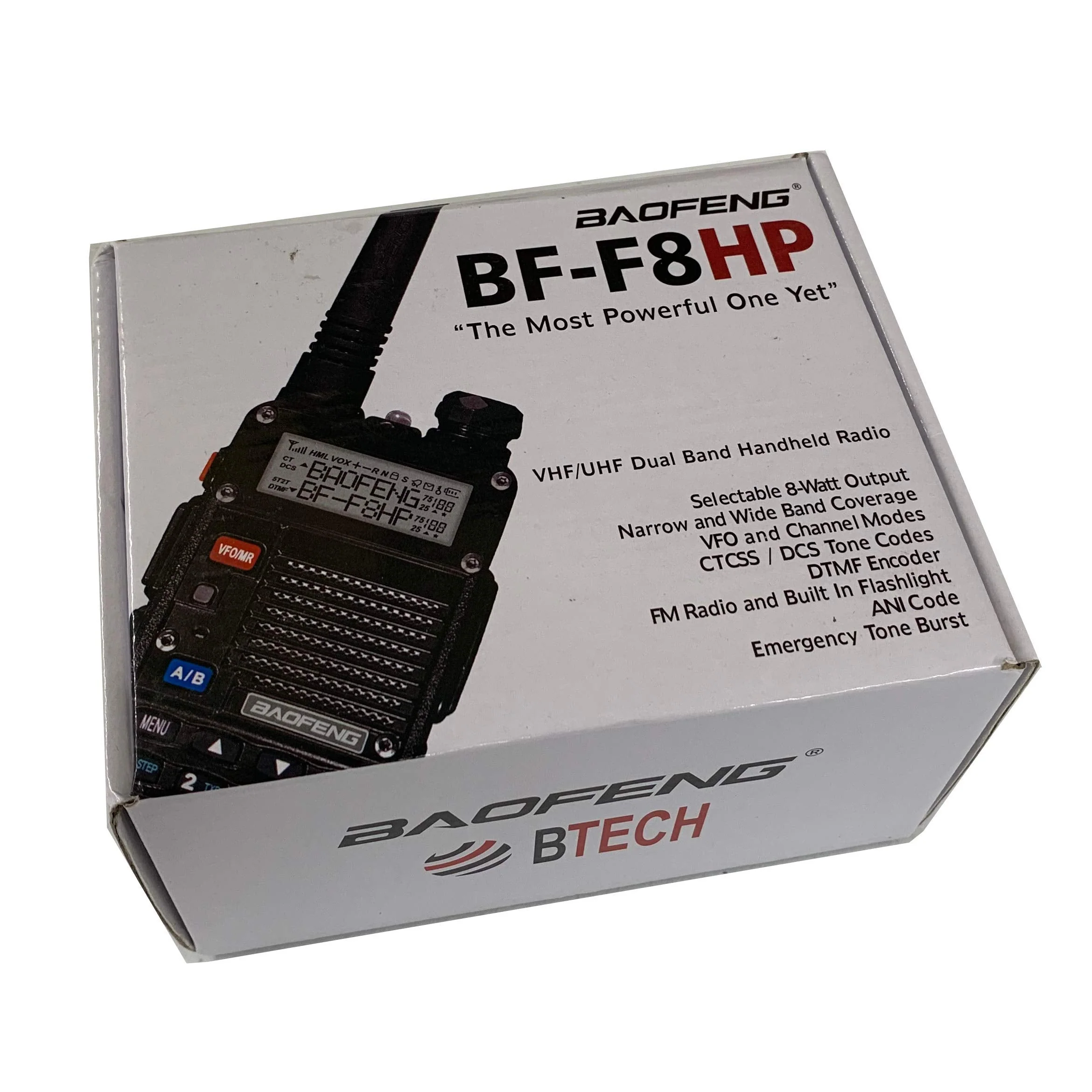 BAOFENG BF-F8HP (UV-5R 3rd Gen) 8-Watt Dual Band Two-Way Radio (136-174MHz VHF & 400-520MHz UHF) Includes Full Kit with Large Battery - Image 6