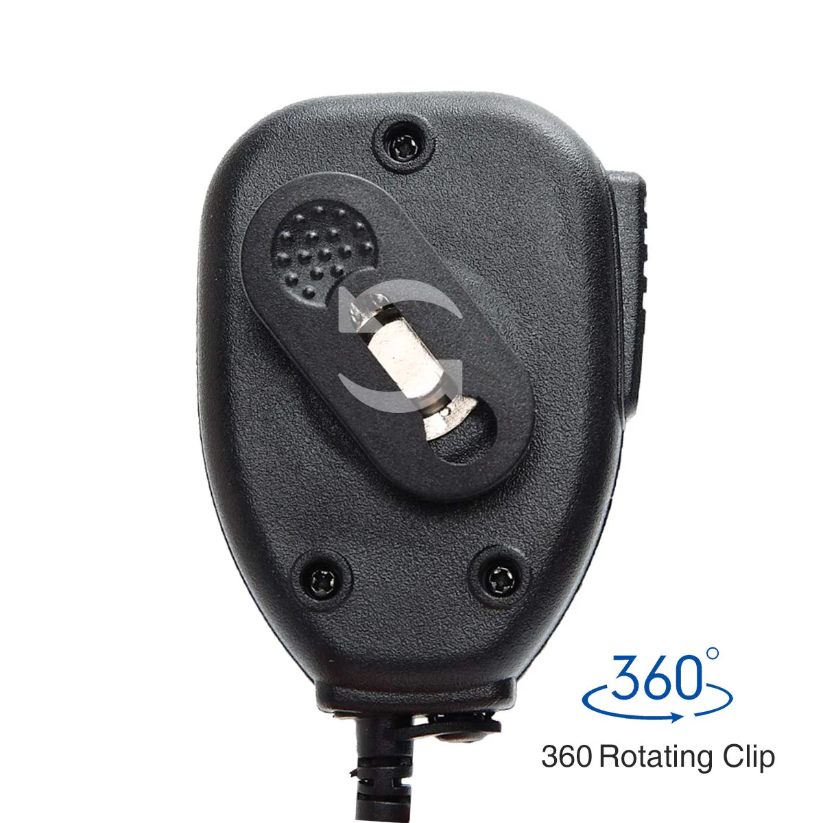 BAOFENG Microphone Police Walkie Talkie Mic Accessories Ham Radio Speaker Mic for UV-5R BF-F8HP 5RM UV-21R UV-5G Plus GM-15PRO GM-5RH K5PLUS AR-152 TIDRADIO TD-H3 TD-H8 Quansheng UV-K5,2Pack Black-2Pack - Image 4