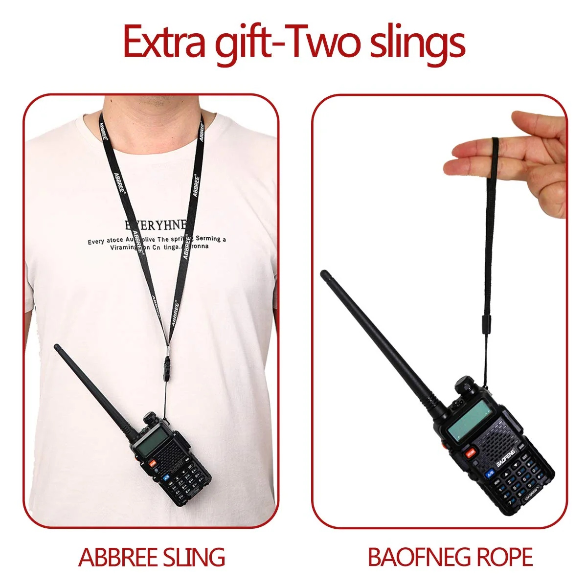 BAOFENG UV-5R 8W Ham Radio High Power Dual Band Portable Two Way Radio Long Range Rechargeable Handheld Radio (Black-1Pack)… - Image 5