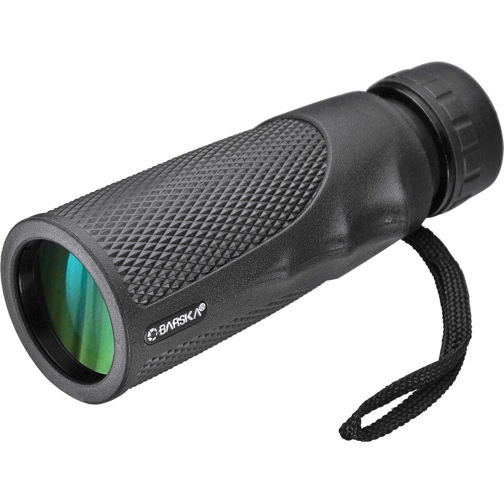 Barska Blackhawk Compact Waterproof Monocular with Wrist Strap for Birding, Hiking, Sports, Events, Concerts 10x40