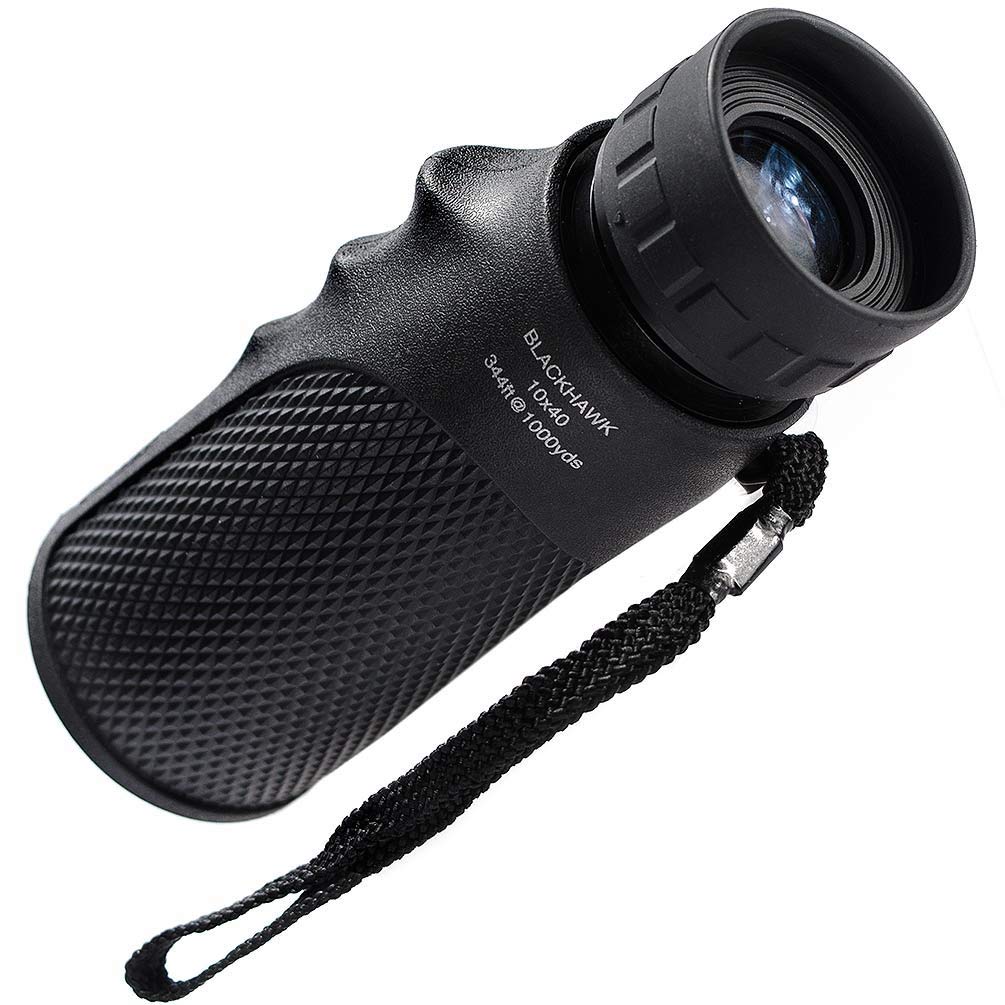 Barska Blackhawk Compact Waterproof Monocular with Wrist Strap for Birding, Hiking, Sports, Events, Concerts 10x40 - Image 7
