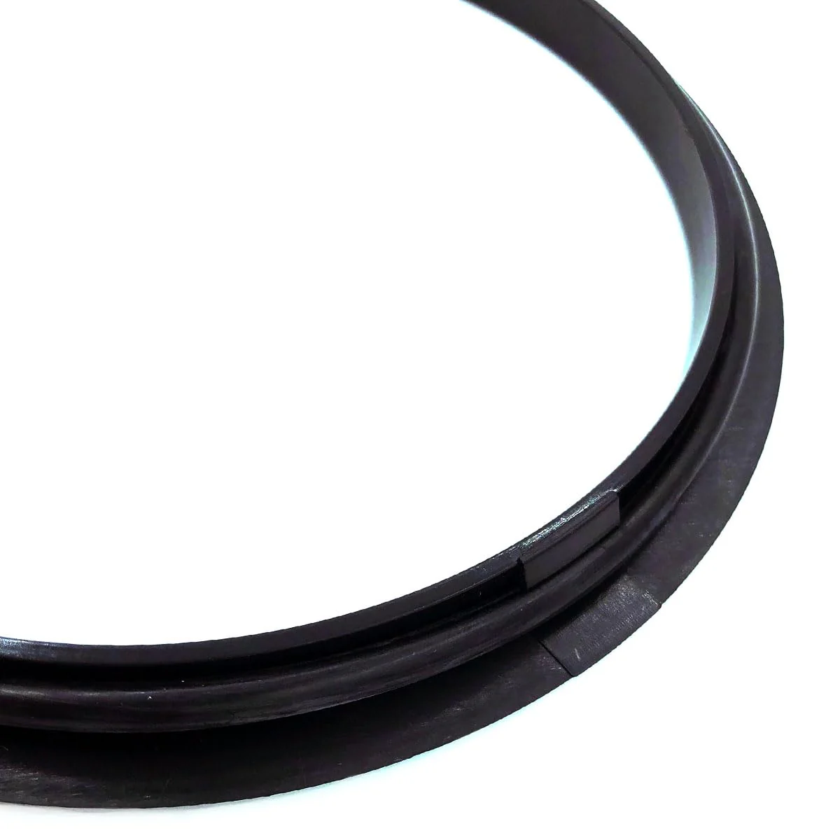 Bass Drum Port Hole Protector Ring Drum Split Ring 5.7 Inch Diameter Drum Skin Opener Bass Drum Head Hole Ring for Enhances Sound and Resonant Drum Percussion Accessories Black - Image 3