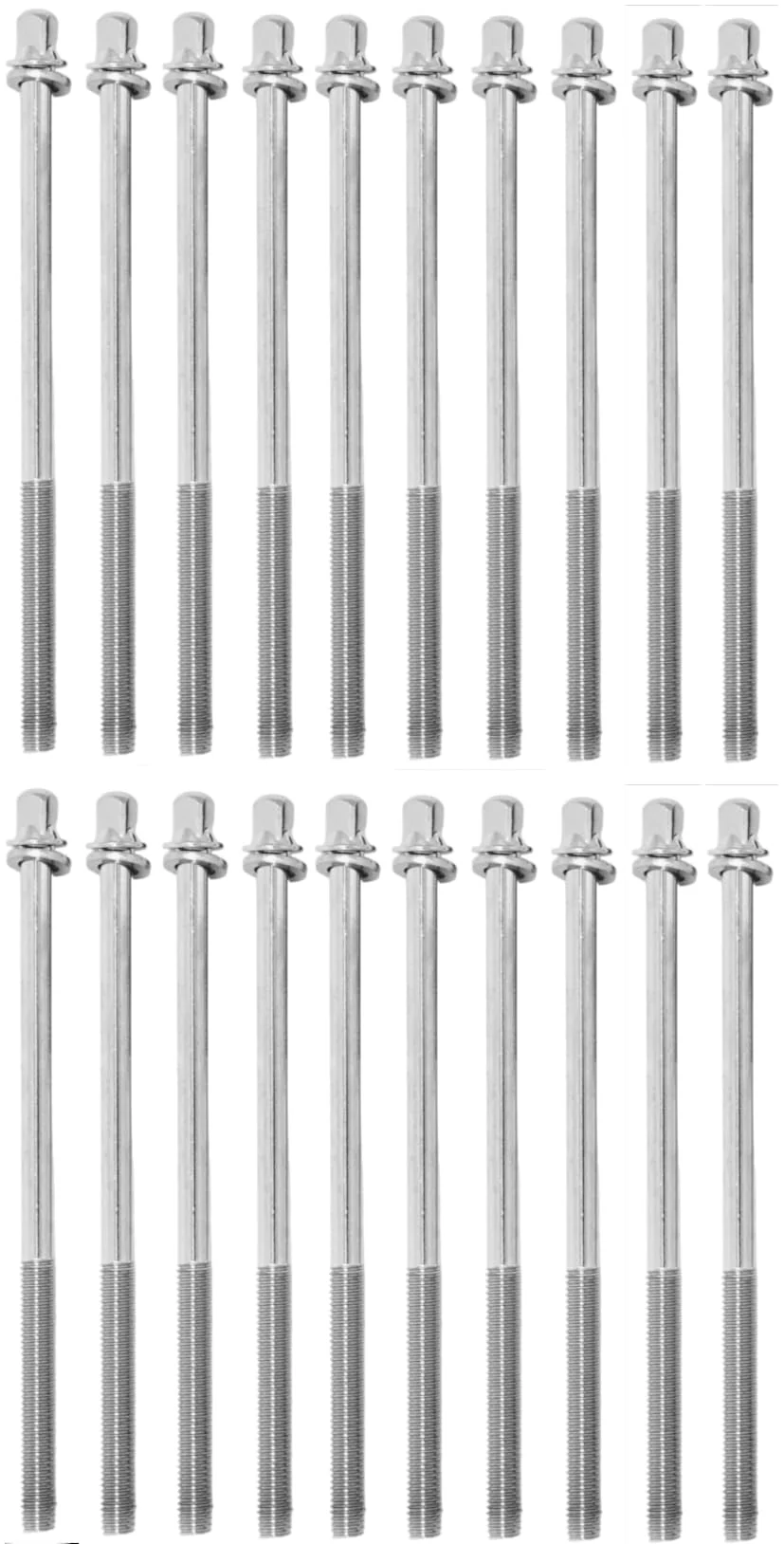Bass Drum Tension Rods (20 Pack, 4 1/3 inch) 20 Pack