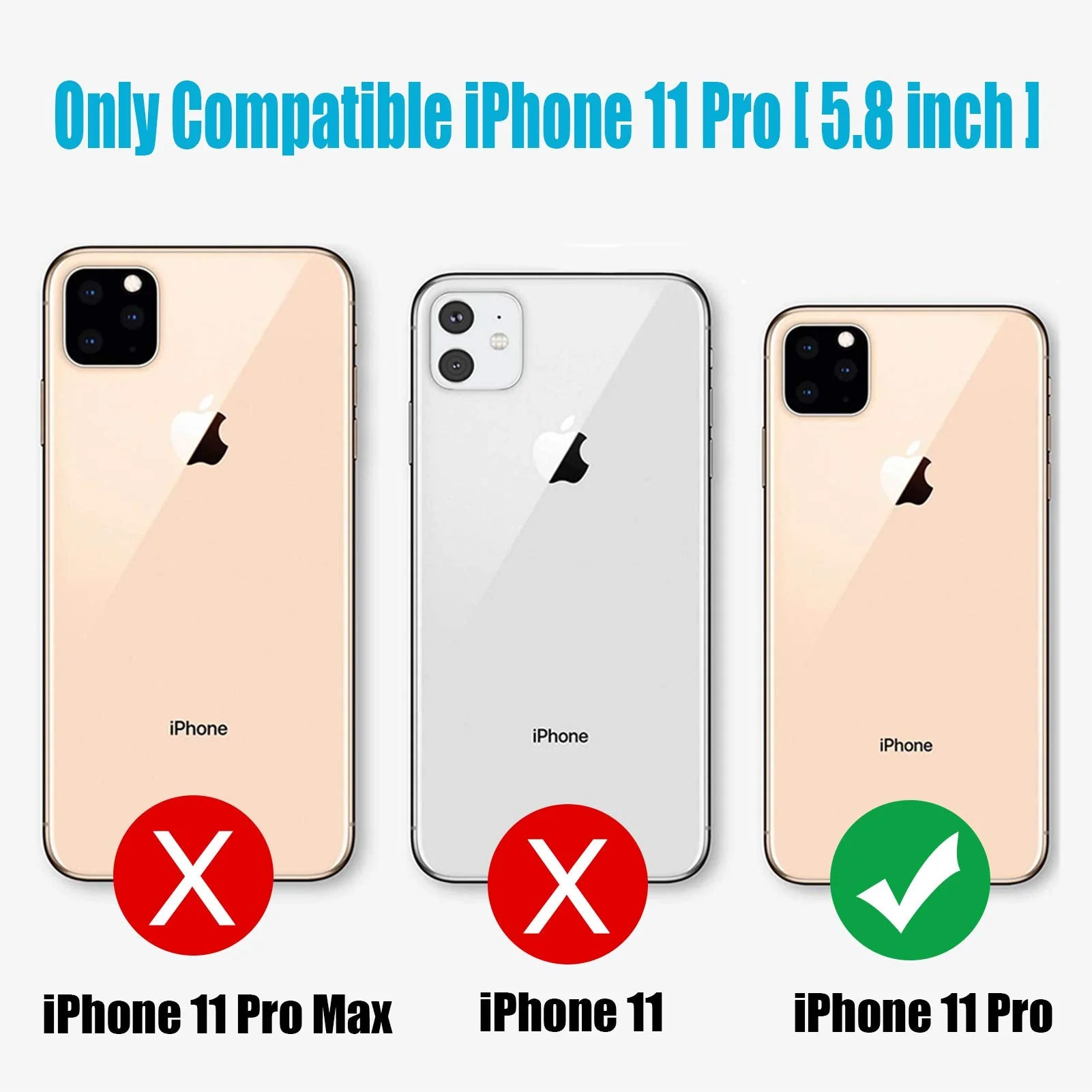 Battery Case for iPhone 11 Pro, Enhanced 7000mAh Ultra Thin Portable Protective Power Smart Charging Case Compatible with iPhone 11 Pro (5.8 inch) Rechargeable Extended Battery Charger Case (Black) Black - Image 2