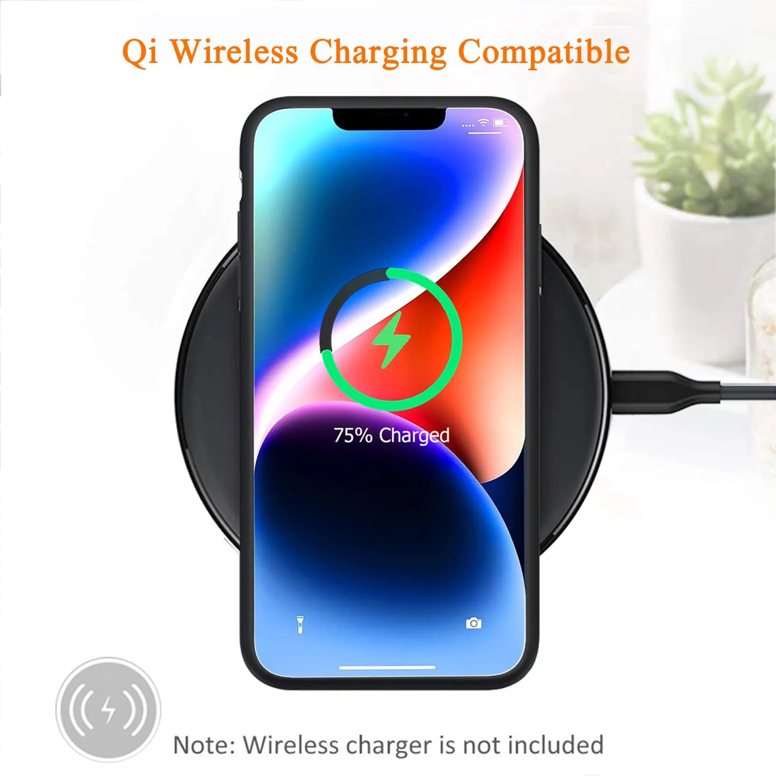 Battery Case for iPhone 14, 2024 New 10000mAh Rechargeable Portable Charging Case with Wireless Charging Compatible for iPhone 14 (6.1 inch) with Carplay Extended Battery Pack Charger Case (Black) Black - Image 7