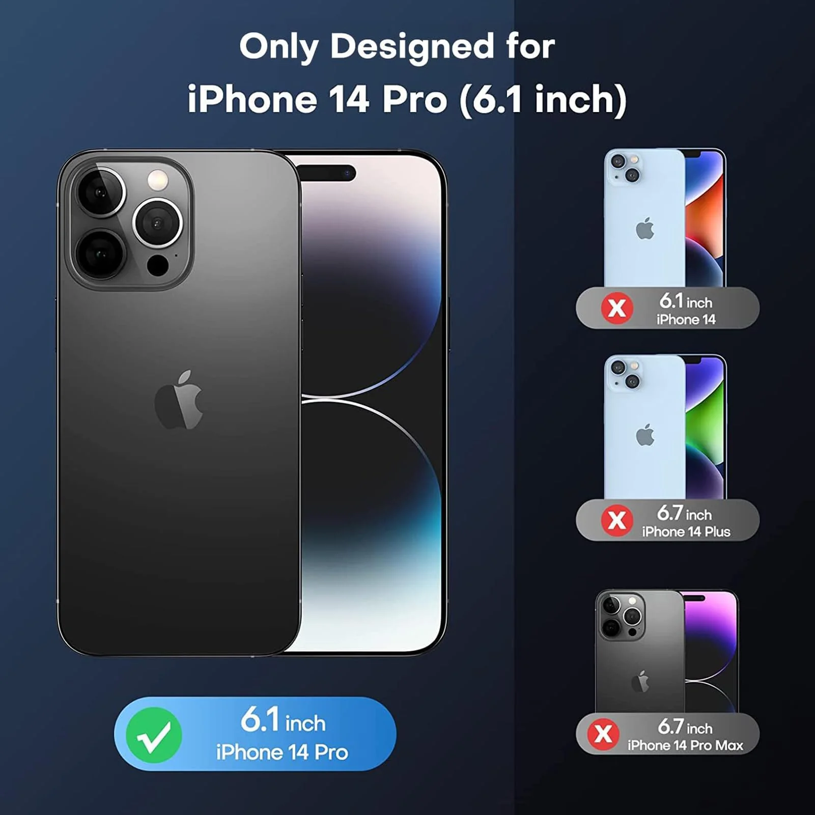 Battery Case for iPhone 14 Pro, Upgraded 10000mAh Battery Pack Rechargeable Charger Case with Carplay Wireless Charging Compatible for iPhone 14 Pro (6.1 inch) External Battery Charging Case (Black) - Image 2