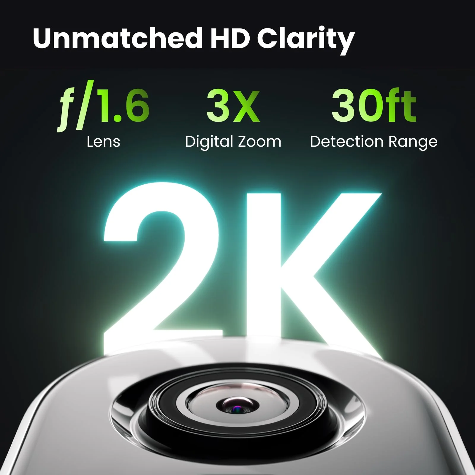 Battery Security Camera 2K, Wireless Outdoor/Indoor, Easy Magnetic Mount, Color Night Vision, 2-Way Audio, Spotlight, Weather-Resistant, AI Detection, Cloud & SD Card Storage 2K-1 Pack - Image 2