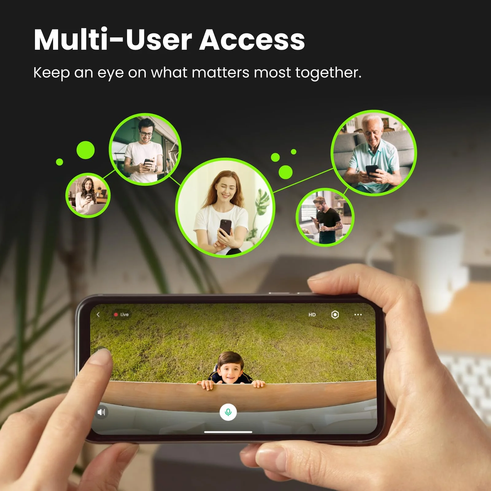 Battery Security Camera 2K, Wireless Outdoor/Indoor, Easy Magnetic Mount, Color Night Vision, 2-Way Audio, Spotlight, Weather-Resistant, AI Detection, Cloud & SD Card Storage 2K-1 Pack - Image 7
