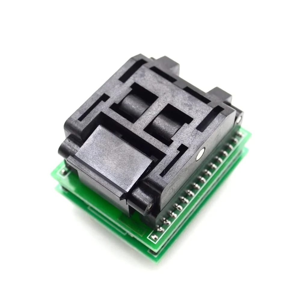 berjalan TQFP32 QFP32 to DIP32 IC Programmer Adapter Chip Test Socket Burning Socket Integrated Circuits
