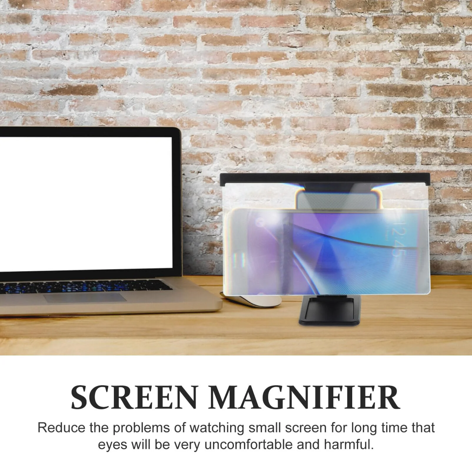 BESTOYARD 1pc Screen Magnifier celulares Smartphone Smart Phone Smartphone Phones Television Magnifier Screen Enlarged Screen Mobile Phone Mobile Phone Magnifying Glass Acrylic Lens Portable - Image 4