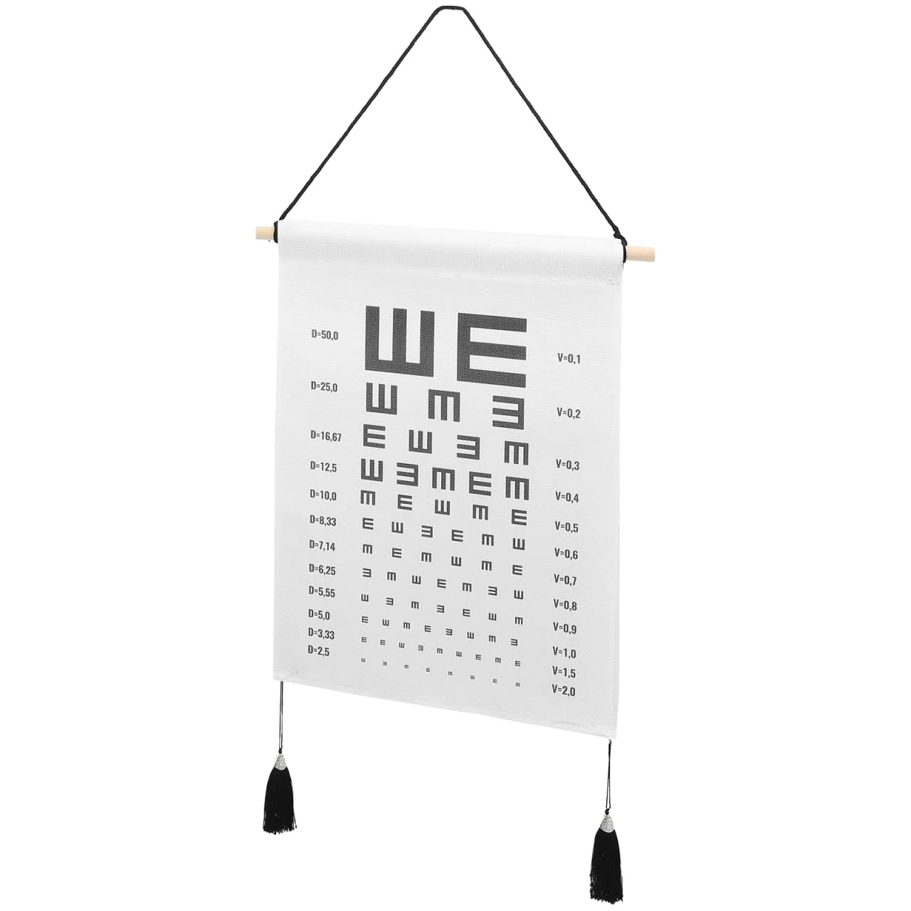BESTOYARD Picture Board for Hanging Pictures, Wall Test, Eye Test, Eye Examination Board, Home Viewing Board, Examination Board for Hanging on the Wall Image 1