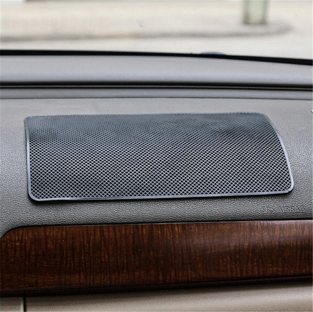 Bestwishes2u Grid-slip mats,Extra Large 27 x 15cm Magic Anti-Slip Non-Slip Mat Car Dashboard Sticky Pad Adhesive Mat for Cell Phone, CD, Electronic Devices, iPhone, Black - Image 3