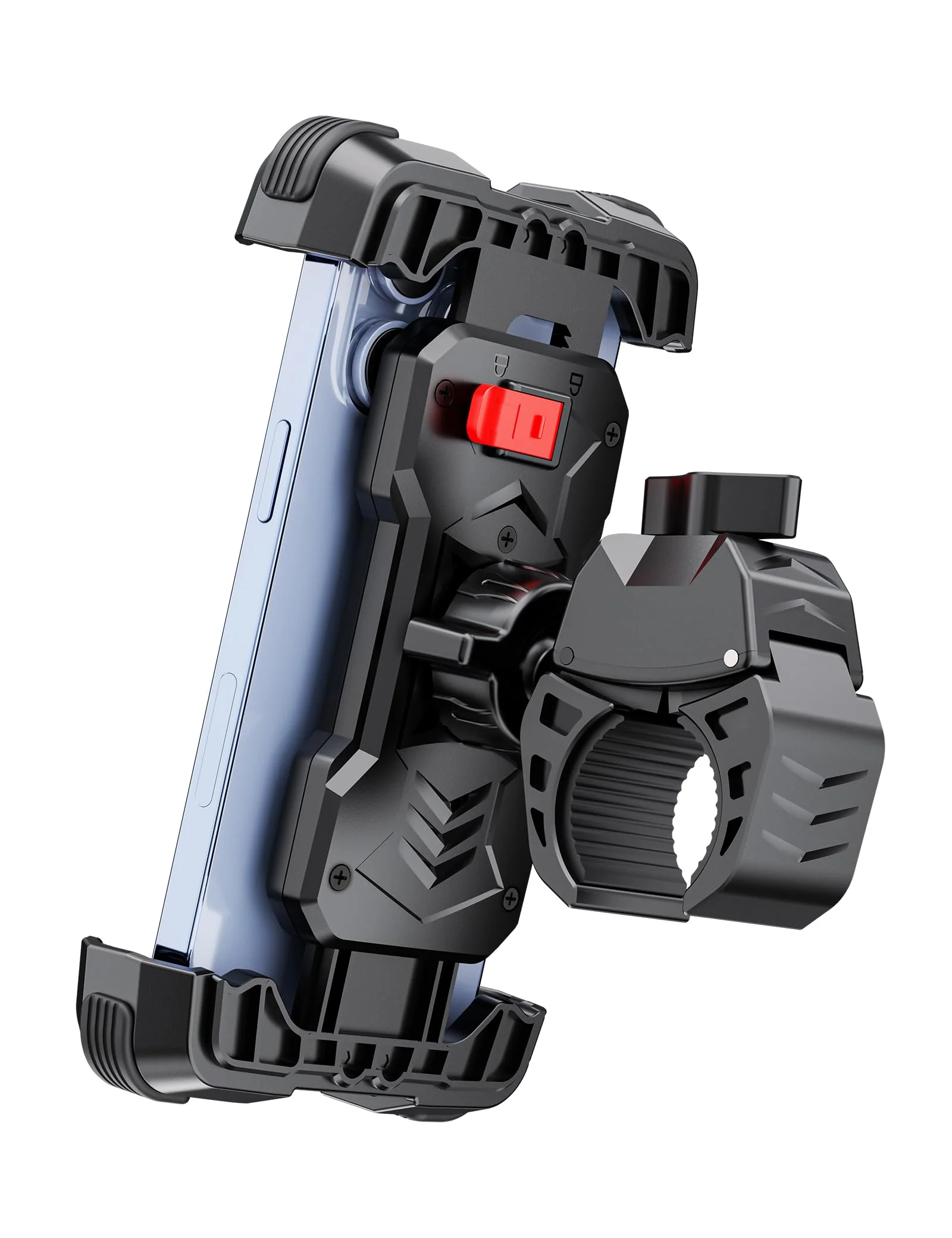 Bike Phone Holder Universal Motorcycle Phone Holder for Road Bike MTB Scooter with 360 Rotate for 4.7-7.2 Inch Smartphone - Image 9