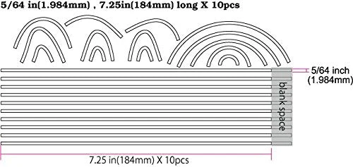 Binding Sticker/Decal For Body, Neck, Headstock (Abalone) 2mm Abalone - Image 7