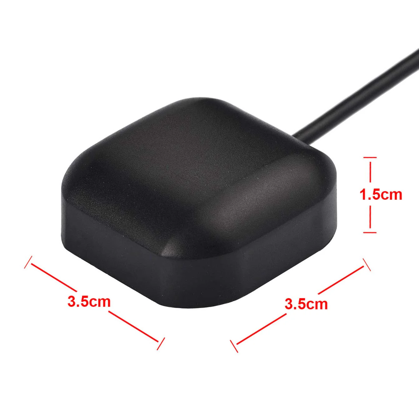 Bingfu Car GPS Antenna SMA Male Waterproof Active GPS Navigation Antenna for Car Stereo Radio Head Unit GPS Navigation System Modem Vehicle Tracker Real Time Monitor Security Camera IoT Router Gateway SMA Male Right Angle Antenna - Image 7