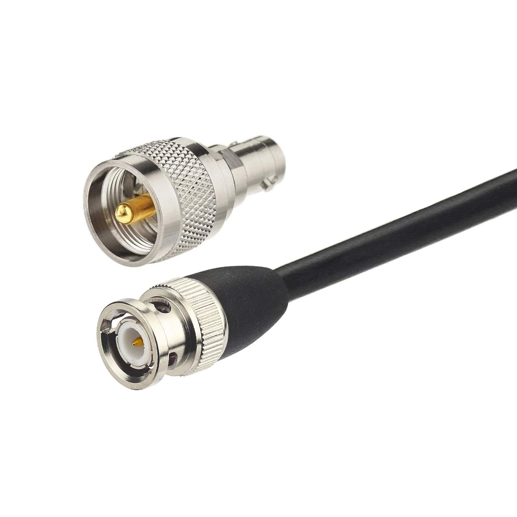 Bingfu CB Antenna 27MHz CB Radio Antenna Soft Whip Magnetic Base CB Antenna BNC & PL259 Male Compatible with Cobra Midland Uniden Maxon President Portable Handheld CB Radio Car Mobile Radio Scanner - Image 7