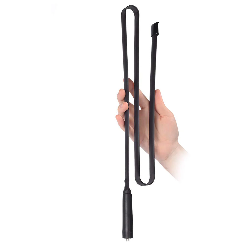 Bingfu Foldable CS Tactical SMA Female Ham Radio Antenna 2-Pack Dual Band VHF UHF 136-520MHz 42.5 inch Antenna for Kenwood Baofeng BF-F8HP UV-5R UV-82 BF-888S GT-3 Ham Two Way Radio Walkie Talkie 2-Pack 42.5 inch Antenna - Image 3