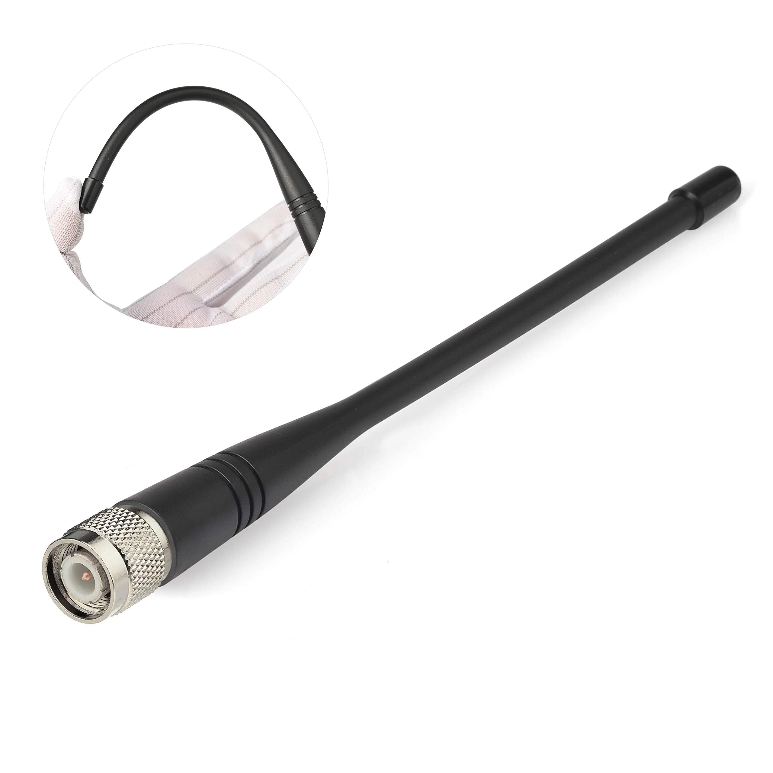 Bingfu RTK Radio Antenna 400MHz-470MHz RTK UHF Radio Antenna Soft Whip TNC Male Antenna Aerial for RTK Survey GPS Receiver GNSS System Trimble Leica Sokkia RTK Surveying Instrument - Image 4