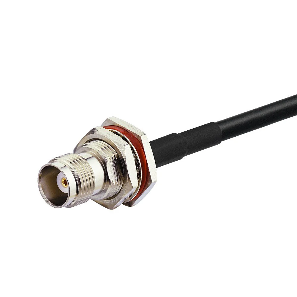 BINGFU RTK Survey GPS Antenna Extension Cable TNC Male to Female Bulkhead Mount RG58 Coax Jumper Cable 1m 3 feet for Vehicle Trimble Topcon Leica Sokkia GNSS RTK Receiver Marine Boat GPS Navigation - Image 3
