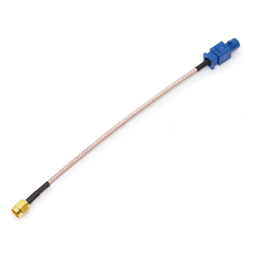 Bingfu Vehicle Car GPS Antenna Adapter Cable SMA Male to Fakra C Male Blue Coaxial Pigtail Cable 15cm 6 inch for Vehicle Truck SUV Car Stereo Head Unit GPS Navigation Receiver System GPS Tracker Modem - Image 6