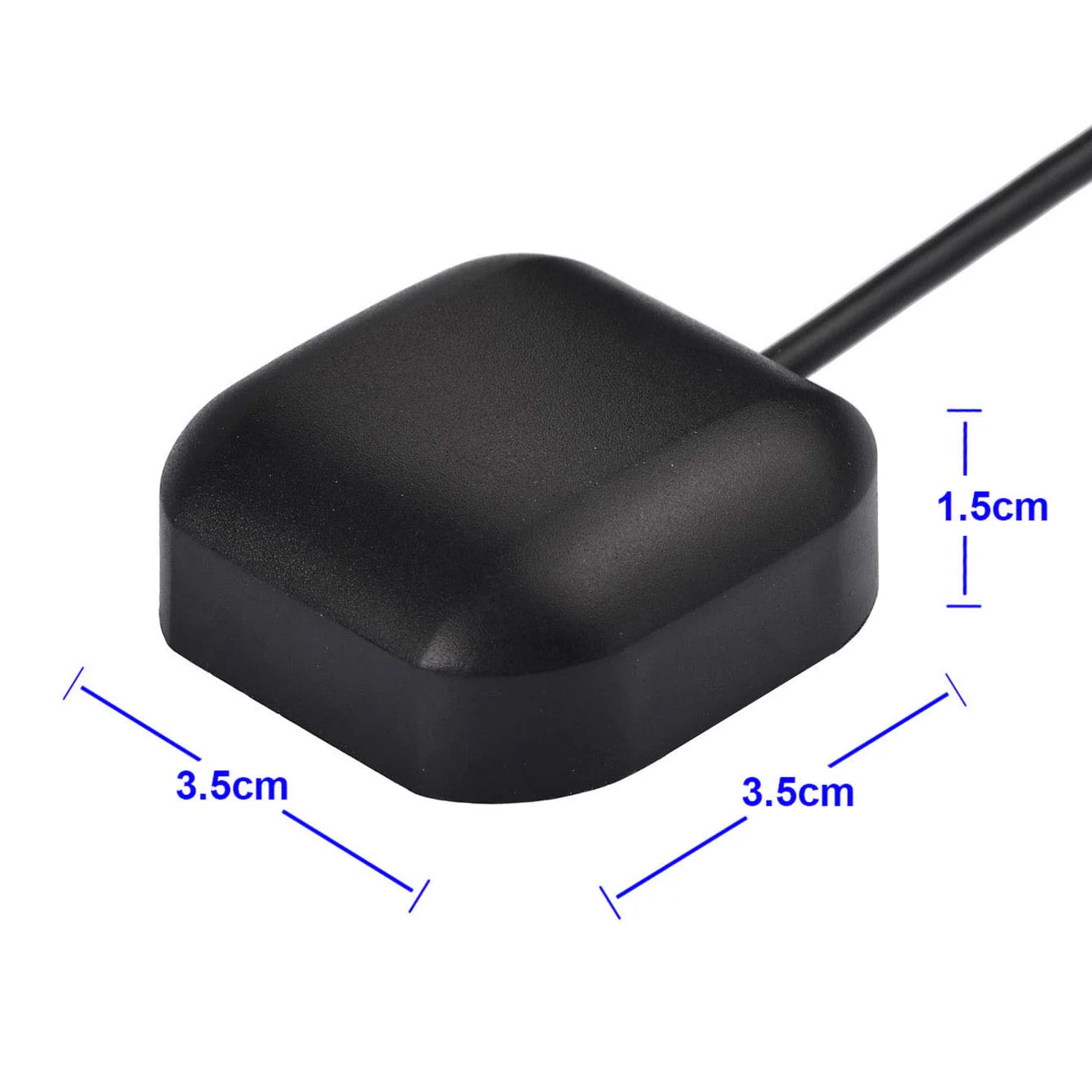 Bingfu Vehicle GPS Navigation Antenna Active GPS Antenna with Fakra C Right Angle Connector Compatible with Car Truck GPS Navigation Receiver System Factory DVD Stereo Head Unit Fakra C Right Angle Antenna - Image 4