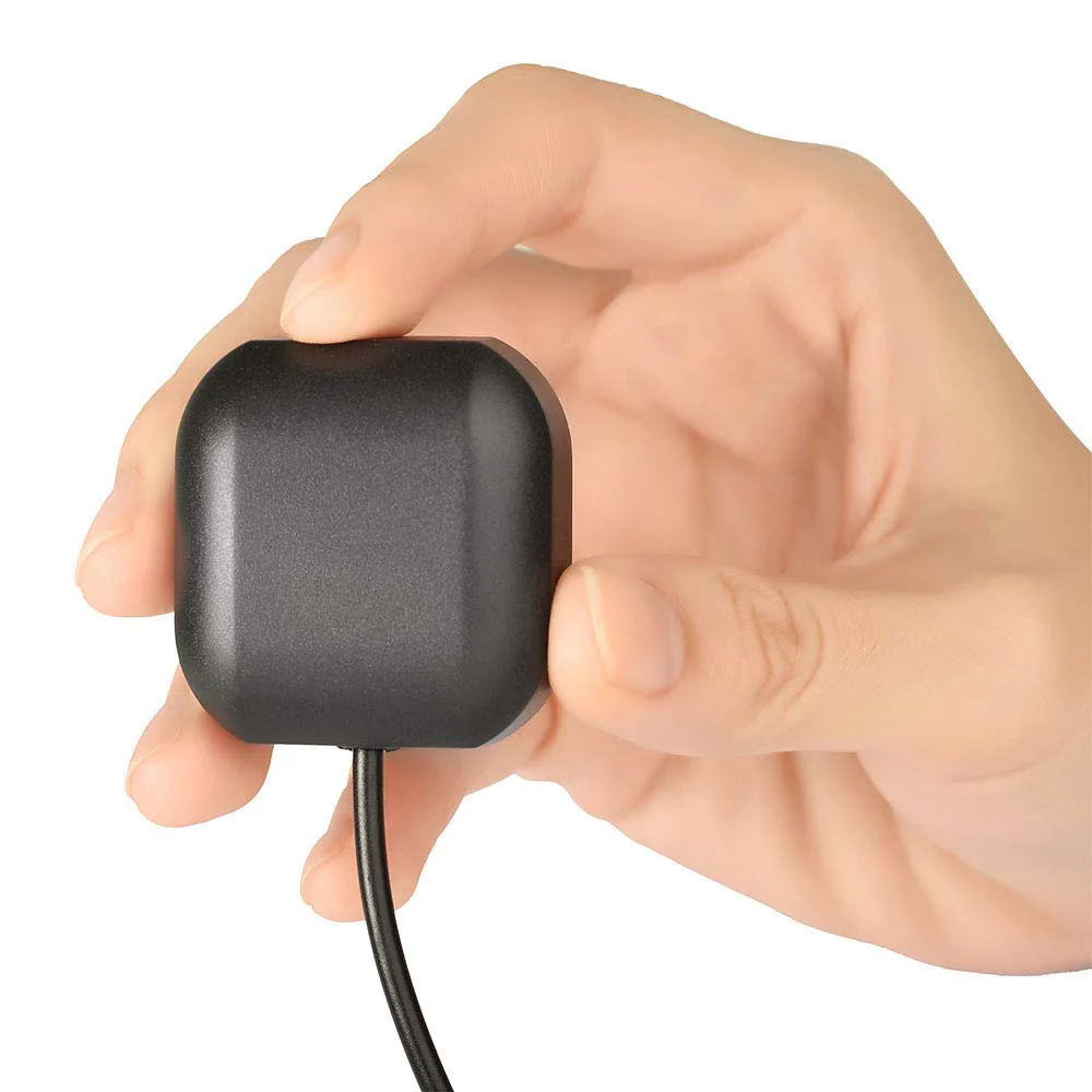 Bingfu Vehicle GPS Navigation Antenna Active GPS Antenna with Fakra C Right Angle Connector Compatible with Car Truck GPS Navigation Receiver System Factory DVD Stereo Head Unit Fakra C Right Angle Antenna - Image 6
