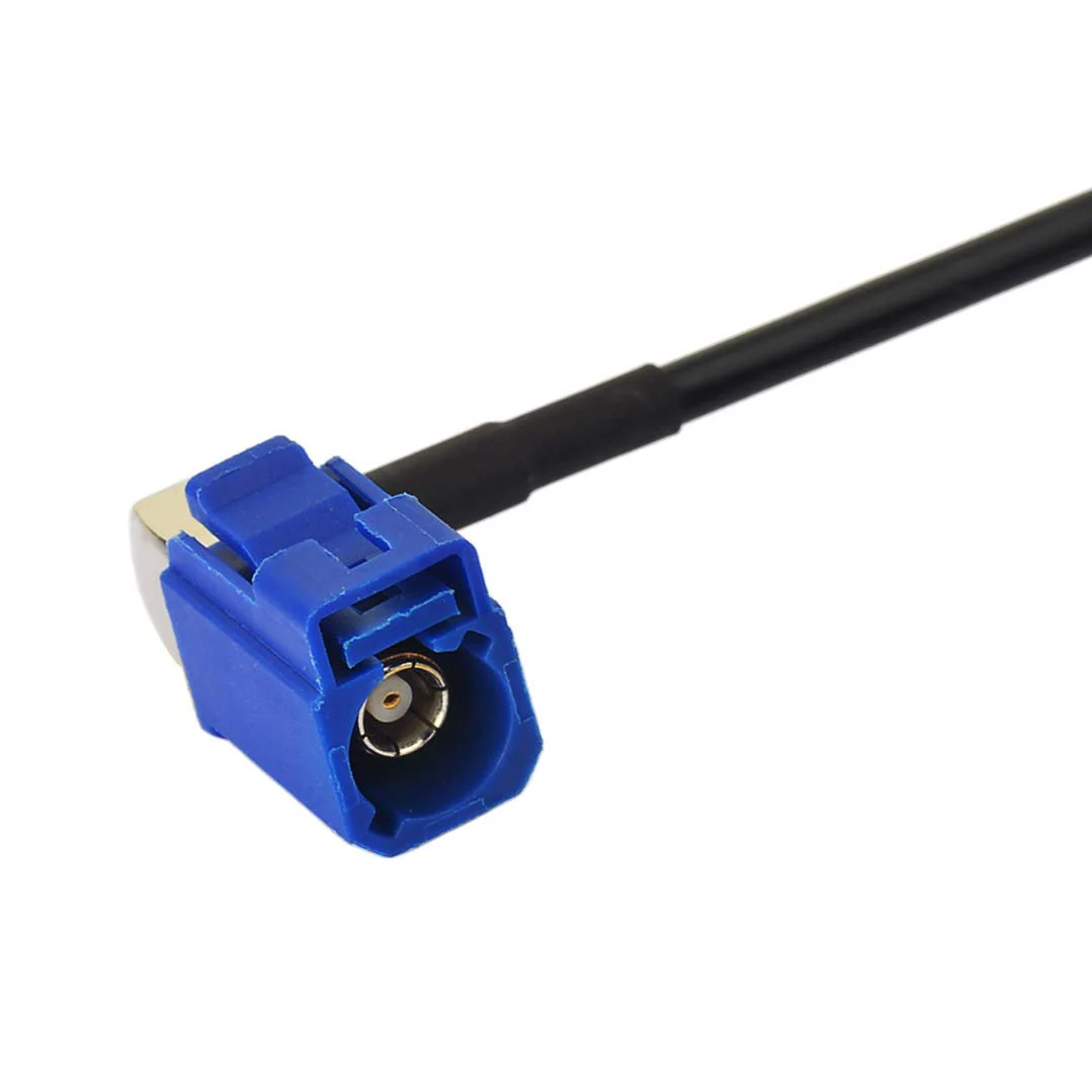 Bingfu Vehicle GPS Navigation Antenna Active GPS Antenna with Fakra C Right Angle Connector Compatible with Car Truck GPS Navigation Receiver System Factory DVD Stereo Head Unit Fakra C Right Angle Antenna - Image 7