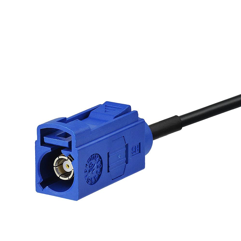 Bingfu Vehicle Waterproof Active GPS Navigation Antenna Fakra C Blue GPS Antenna Compatible with Ford Dodge RAM GM Chevy Chevrolet GMC Jeep Cadillac BMW Audi Mercedes Benz Car Truck SUV Head Unit Fakra C Antenna - Image 9
